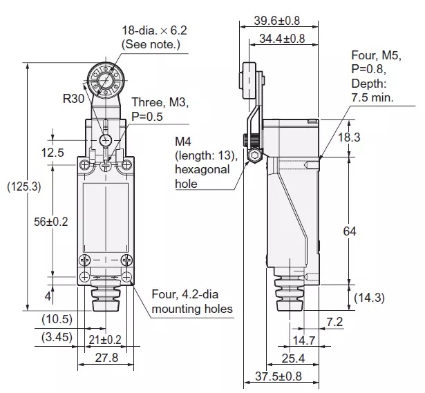 D4V8104SZ-dimensions